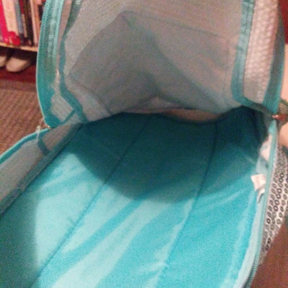 Blue sequin backpack! - Picture 3 of 3